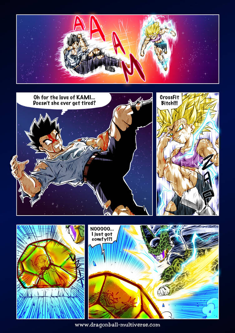Dragon Ball Multiverse - Son Gohan VS Cell 