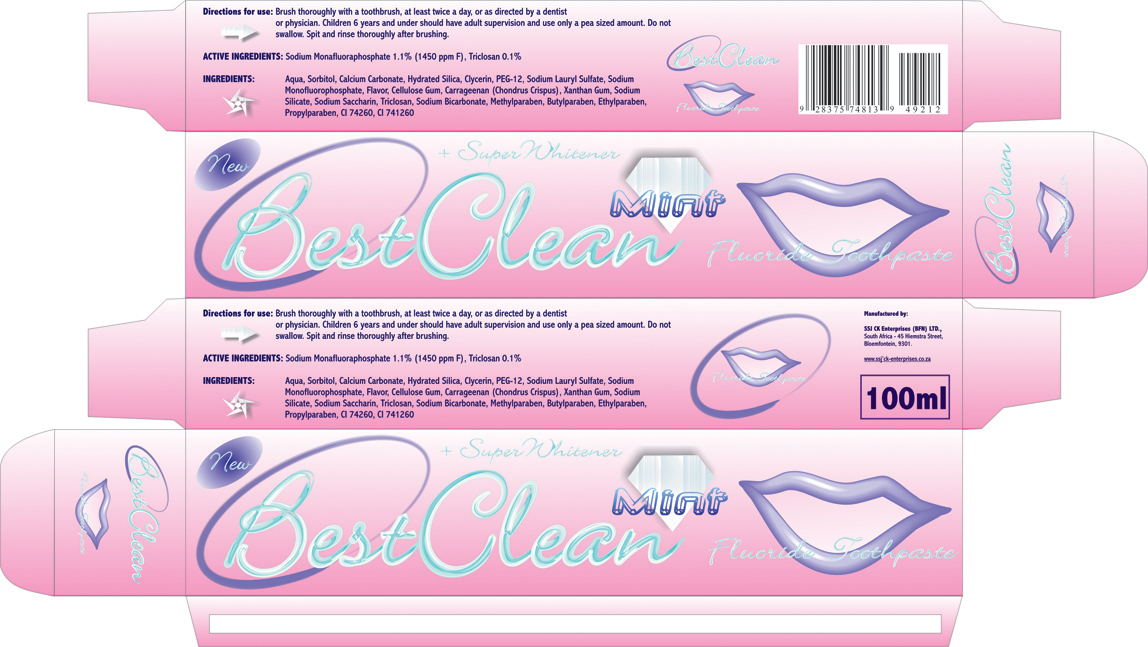 BestClean Toothpaste