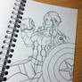 Girl Captain America