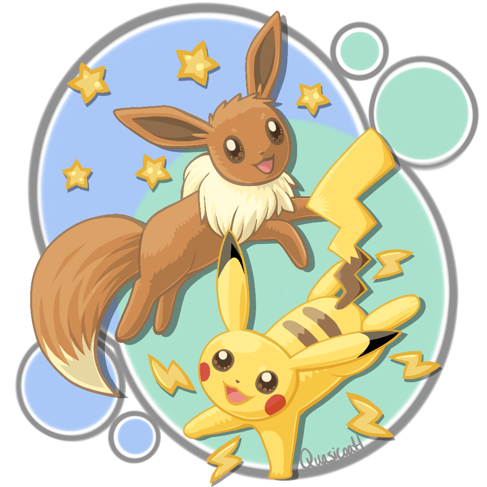 Let's go, Pikachu and Eevee!