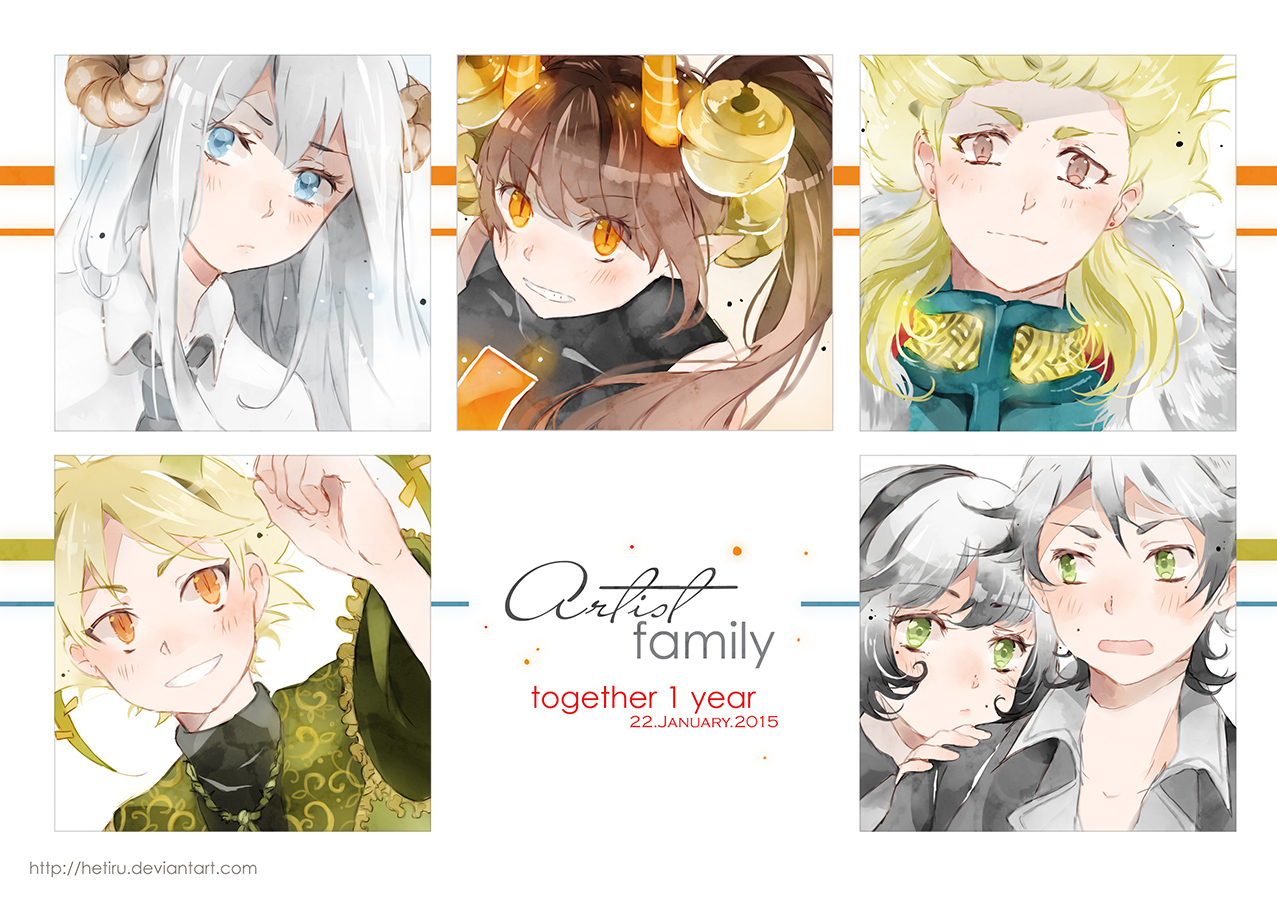 .Artist Family: 1 YEAR TOGETHER.