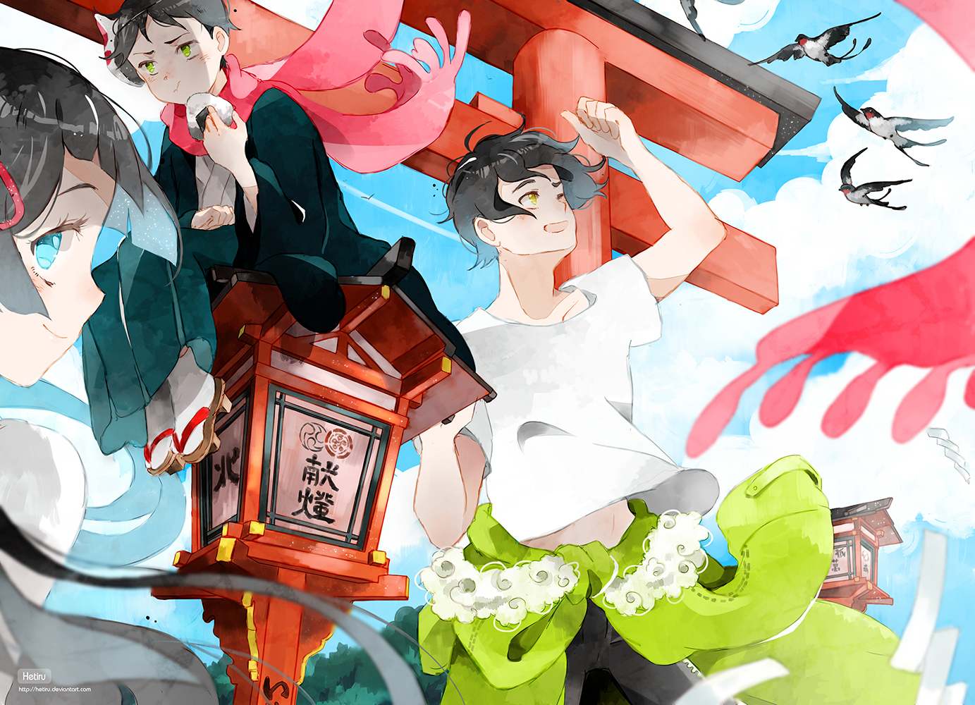 .Fly away. by Hetiru