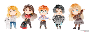 .Chibi-set #5. by Hetiru on DeviantArt