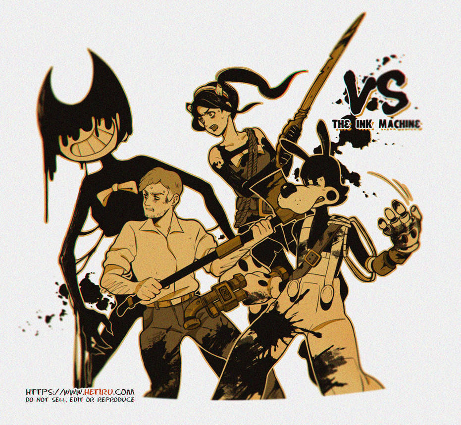 .VS The Ink Machine. by Hetiru on DeviantArt
