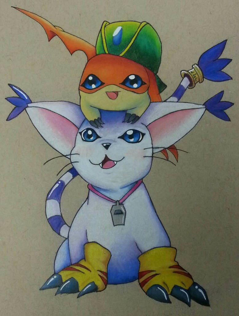 Fatamon Gatomon/Patamon by Darkshadowchild on DeviantArt