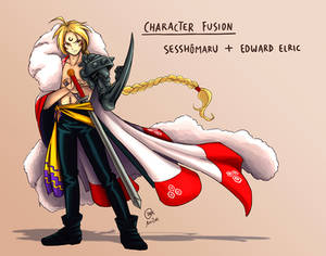 Character Fusion: Sesshomaru + Edward Elric