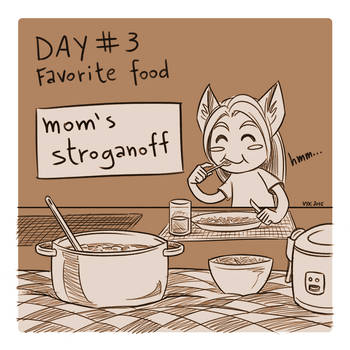 Day #03 Favorite food by raposavyk