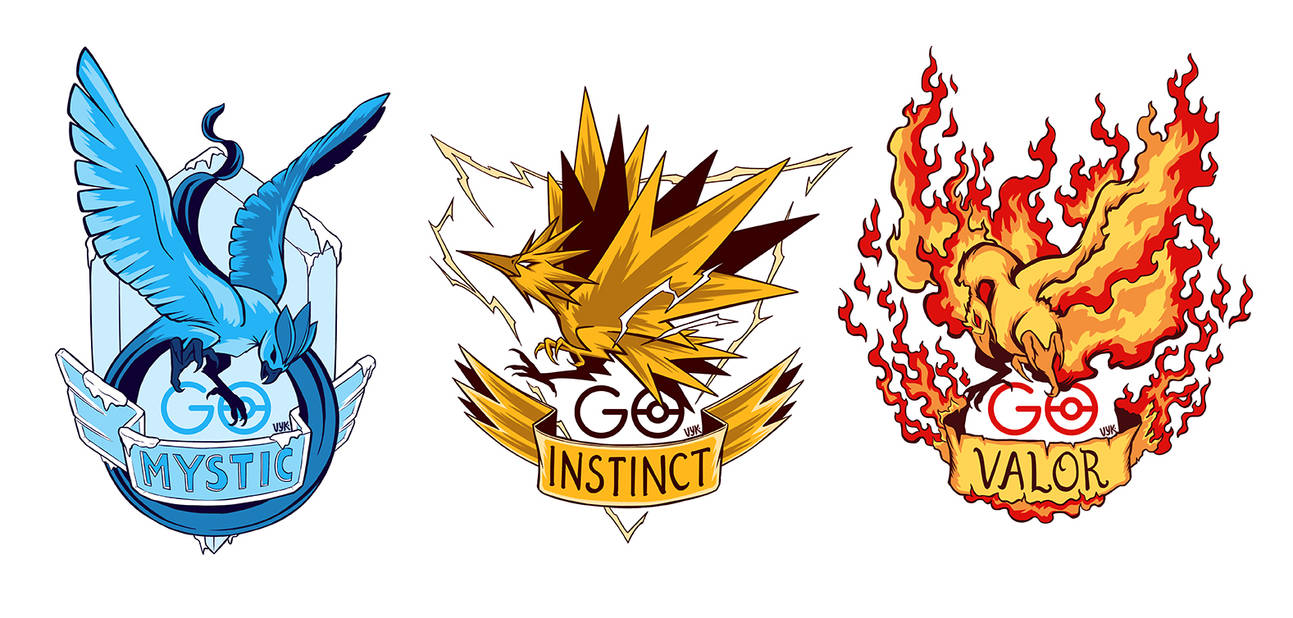 Pokemon Go Teams by raposavyk on DeviantArt