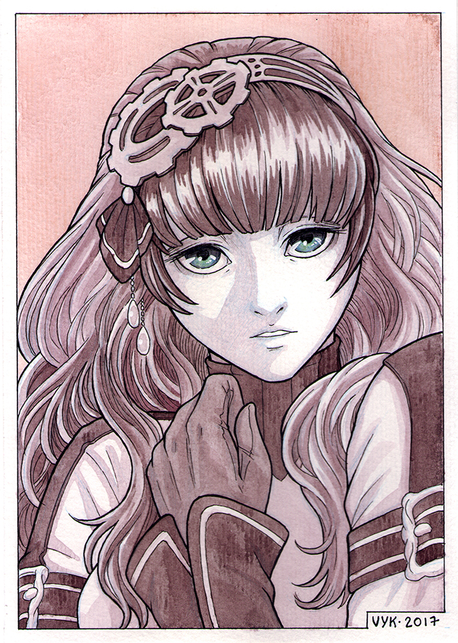 Inktober 07 - Cardia Beckford