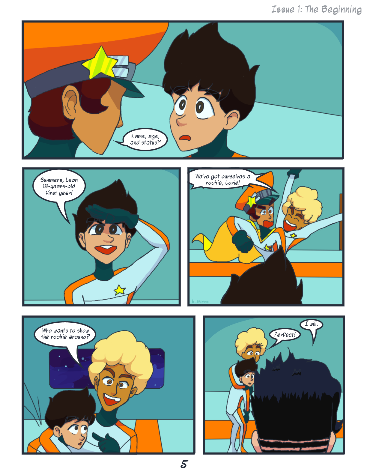 Galactiquest Issue 1, pg 5