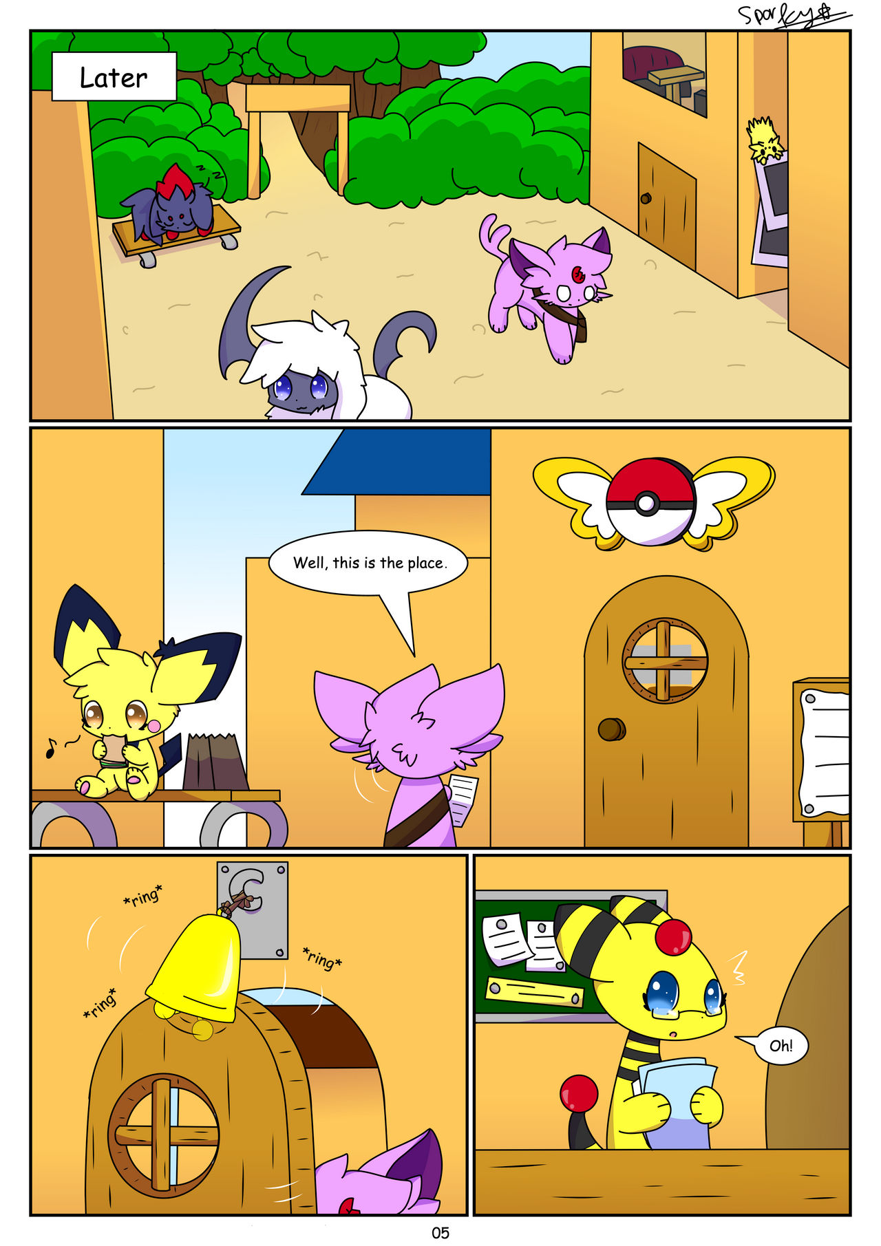 Faith - Chapter 1 - Page 5 by Sparky5124 on DeviantArt
