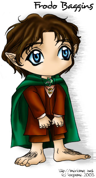 Chibi Frodo by Kagami