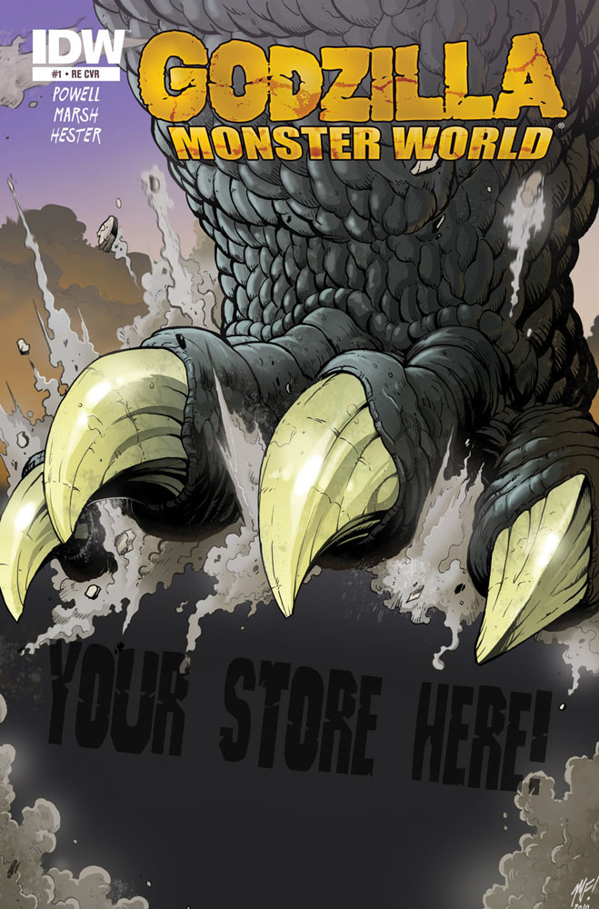 Godzilla Monster World cover 1