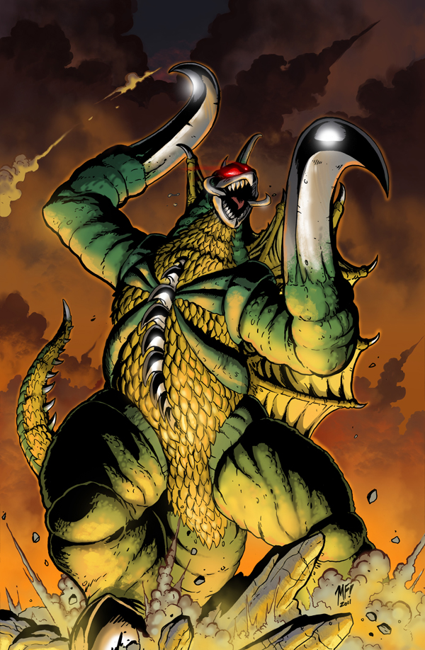 Godzilla KOM issue 9 cover