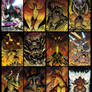 Godzilla Spotlight Covers