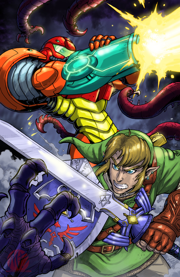 Samus and Link Team Up