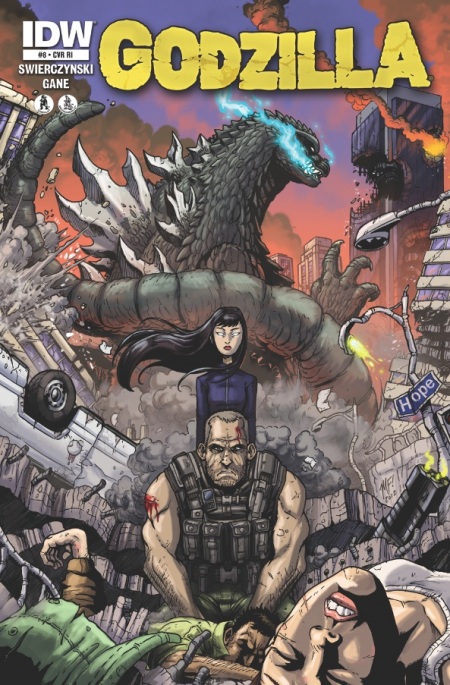 Godzilla issue 8 cover