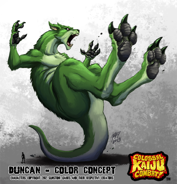 Kaiju Combat - Duncan