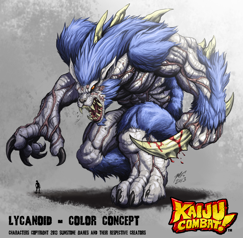 Kaiju Combat - Lycanoid