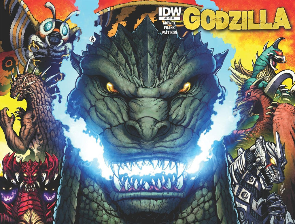 Godzilla Rulers of Earth cover 1
