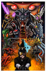 Godzilla: Battle Royale poster