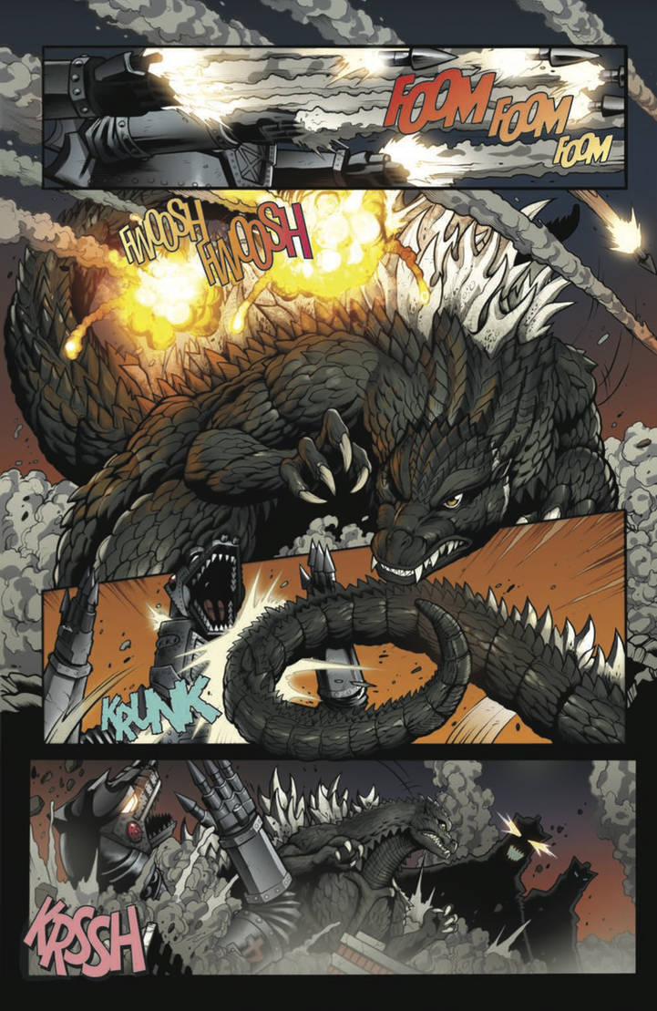 Godzilla Earth vs Daijinryuu/Serpentera by Anicomicgeek on DeviantArt