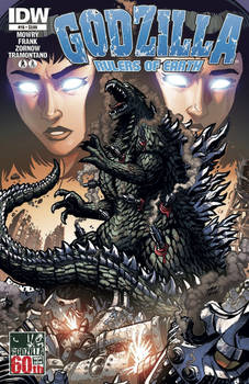 Godzilla Rulers of Earth #16 cover