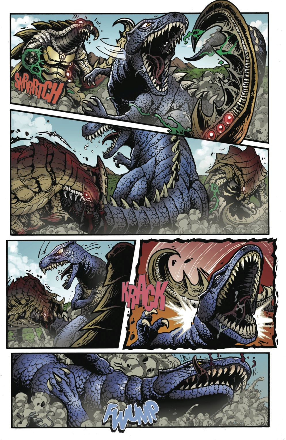 JUL130325 - GODZILLA RULERS OF THE EARTH #4 - Previews World