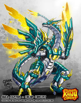 Colossal Kaiju Combat - Giga Raptor