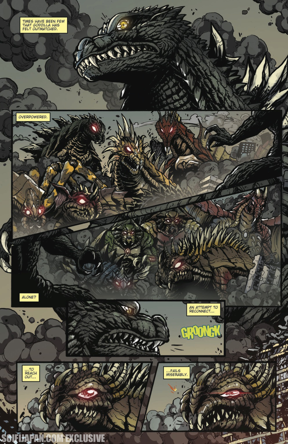 JUN130358 - GODZILLA RULERS OF THE EARTH #3 - Previews World