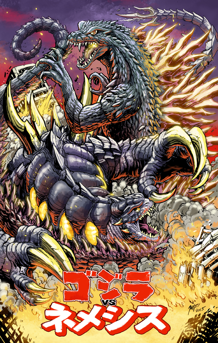 Mr.C Vs Nemesis by GODZILLA3000Da on DeviantArt