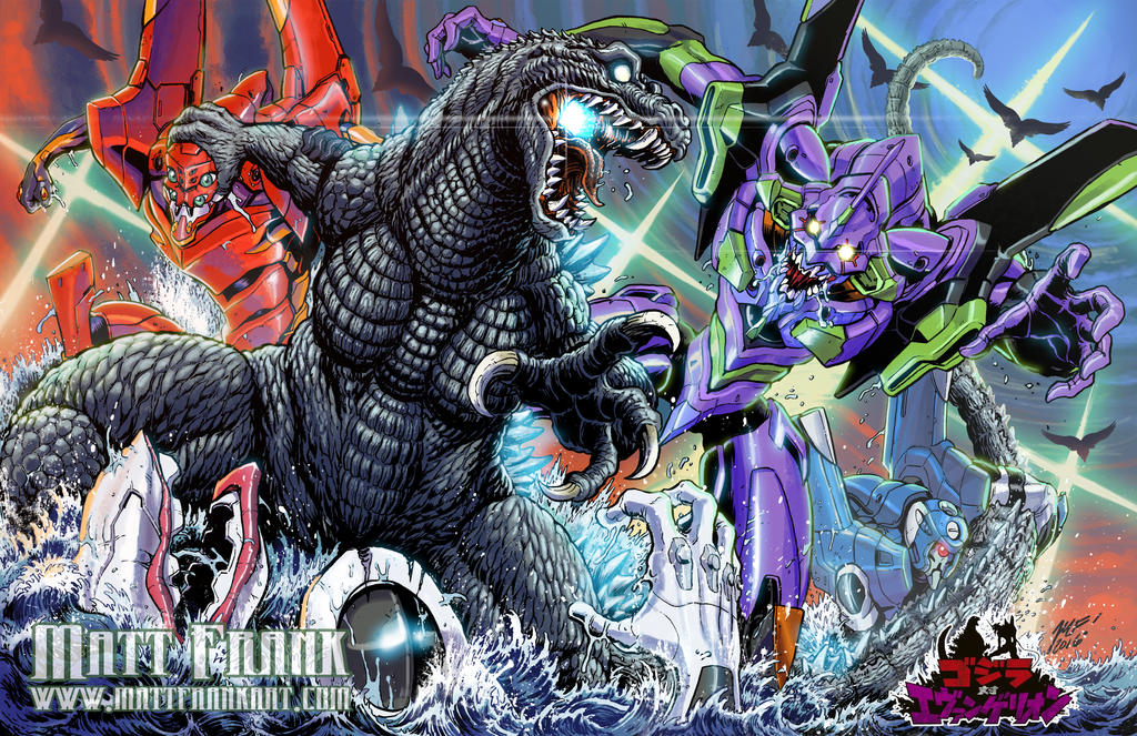 Godzilla VS Evangelion by KaijuSamurai on DeviantArt