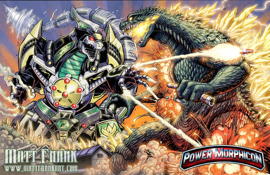 Dragonzord Vs Godzilla Power Morphicon