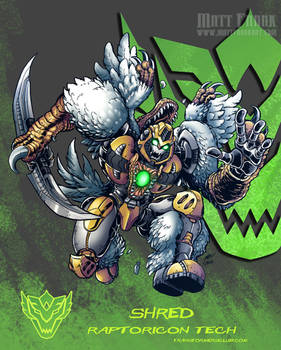 Raptoricons - Shred beast mode