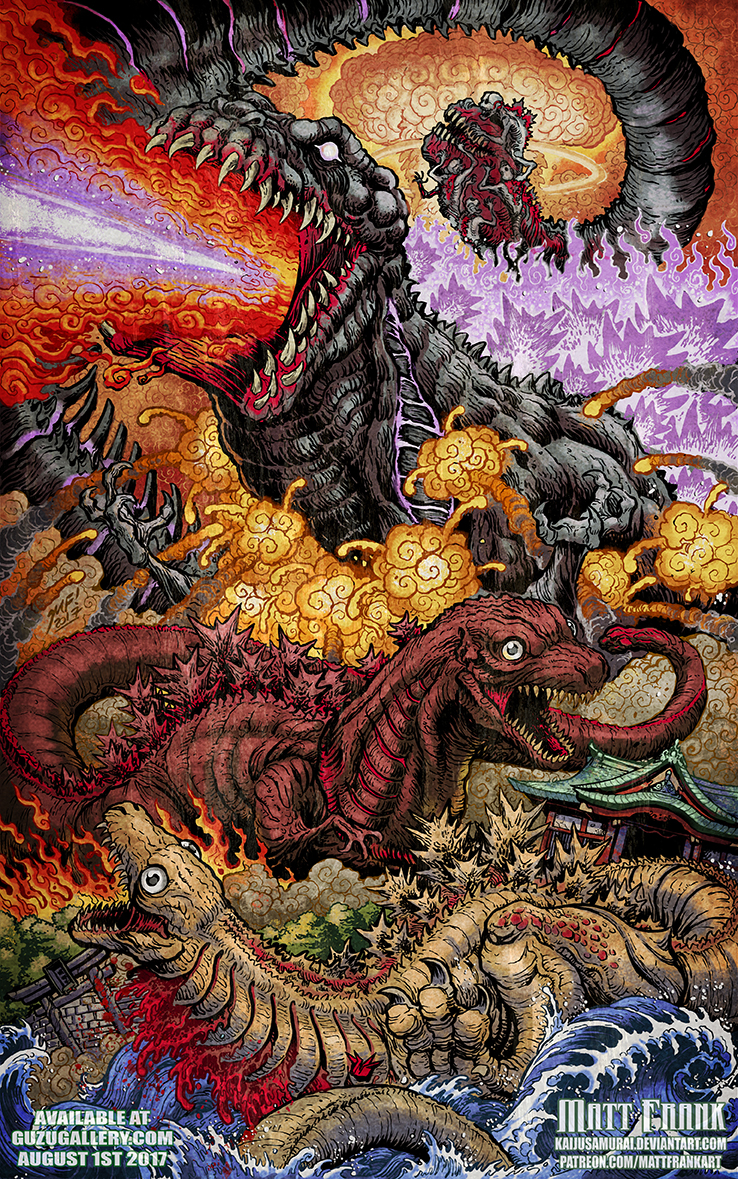 Shin Beasts - Shin Godzilla print