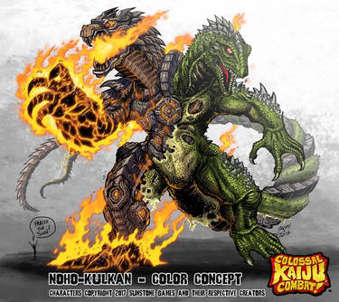 Colossal Kaiju Combat - Nohokulkan