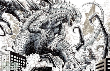 Godzilla vs the MUTOs sketch