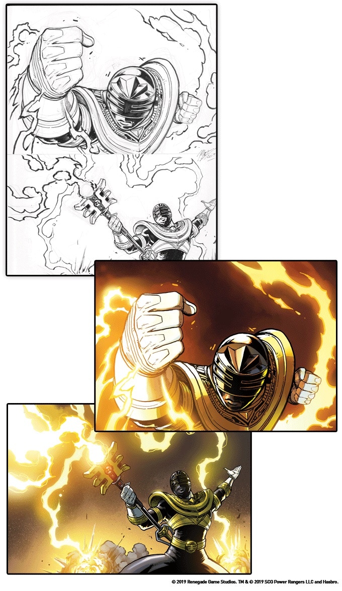 Power Ranger Gold Ranger Drawing Power Rangers Heroes of the Grid - Gold Ranger! by KaijuSamurai on ...