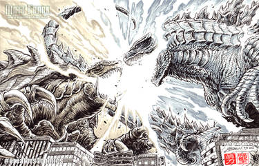 Godzilla vs Gamera - Creators4Comics