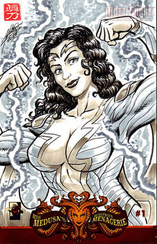 Miss Medusa Sketch Cover - Thunderiffic!