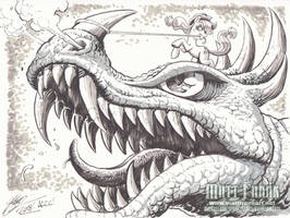 Applejack vs Anguirus