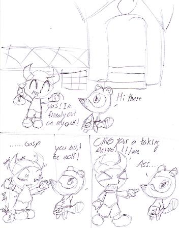 Animal crossing comic