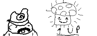 [2014] Miiverse Drawing Post #5 - 1-Up