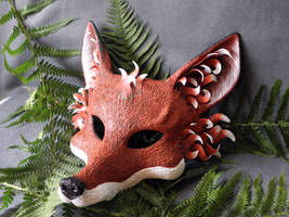 Summer Fox Masquerade Mask