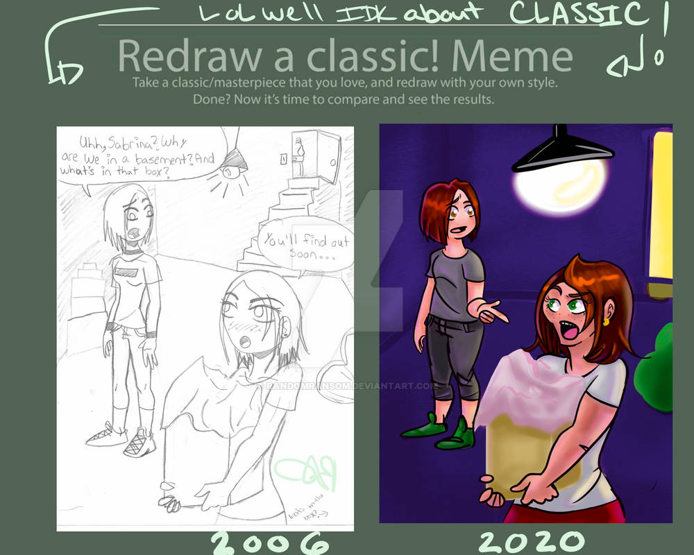 Meme Rerest Repainted Redraw Meme by randomransom on DeviantArt