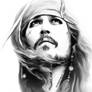 Jack Sparrow painting