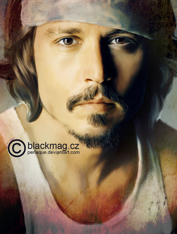 Johnny Depp Digital Painting