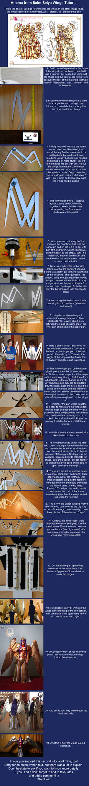 Athena Saint Seiya Wings Tutorial by ShinjusWorkshop
