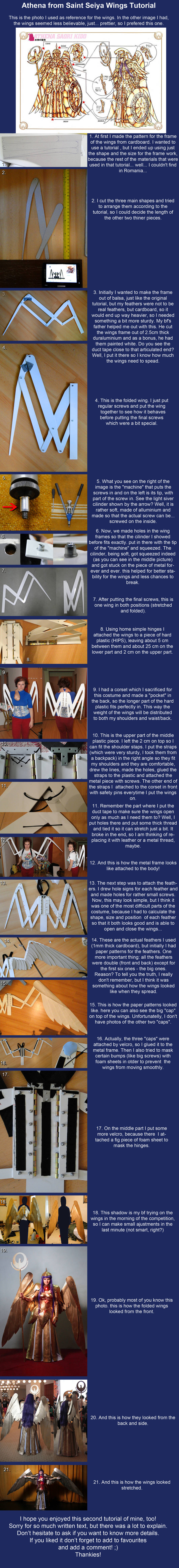 Athena Saint Seiya Wings Tutorial by ShinjusWorkshop