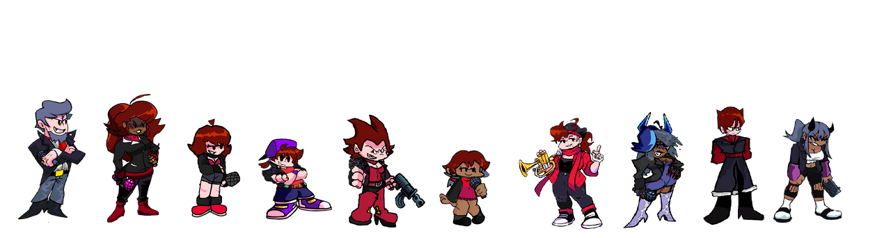Gf's Family As Human In Faker Forms V2 by DrSuNsHiNe05 on DeviantArt